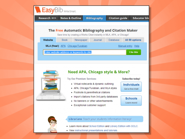 Citation Tool #6: EasyBib.com