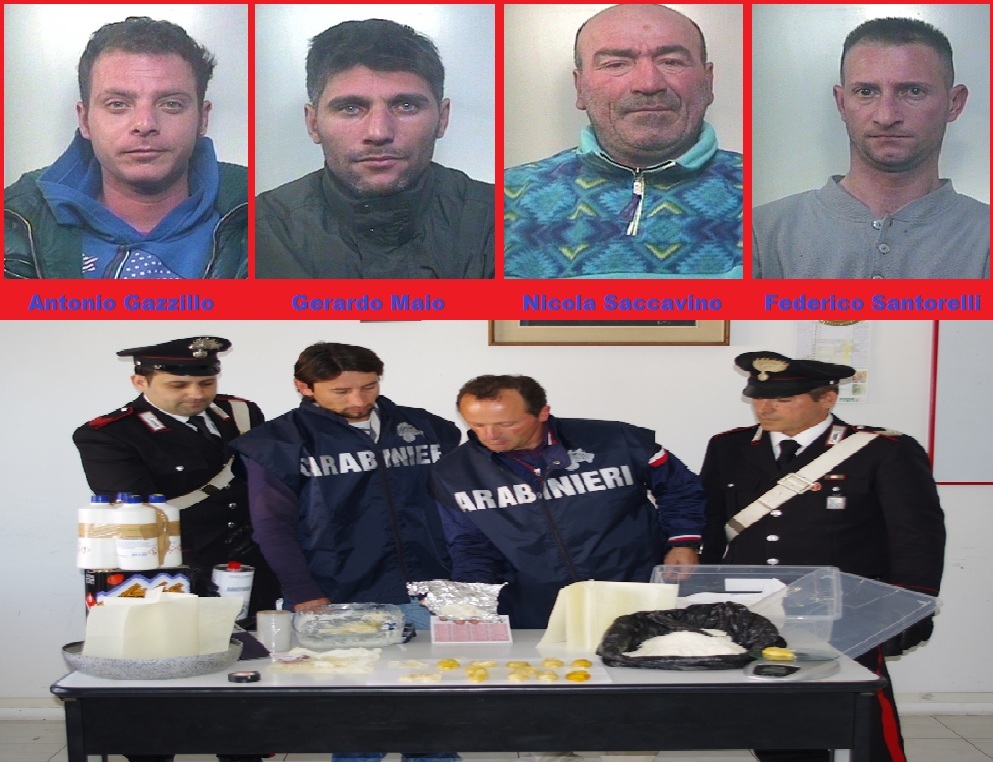 Cronaca dalla Provincia di Caserta. I Carabinieri in azione a Capua, Calvi Risorta, Frignano Cronaca dalla Provincia di Caserta. I Carabinieri in azione a Capua, Calvi Risorta, Frignano