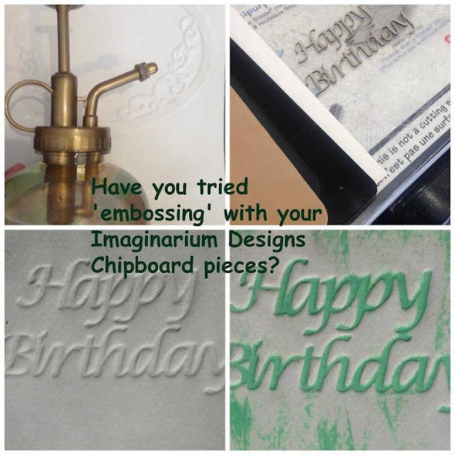 Imaginarium Designs More Techniques with Chipboard