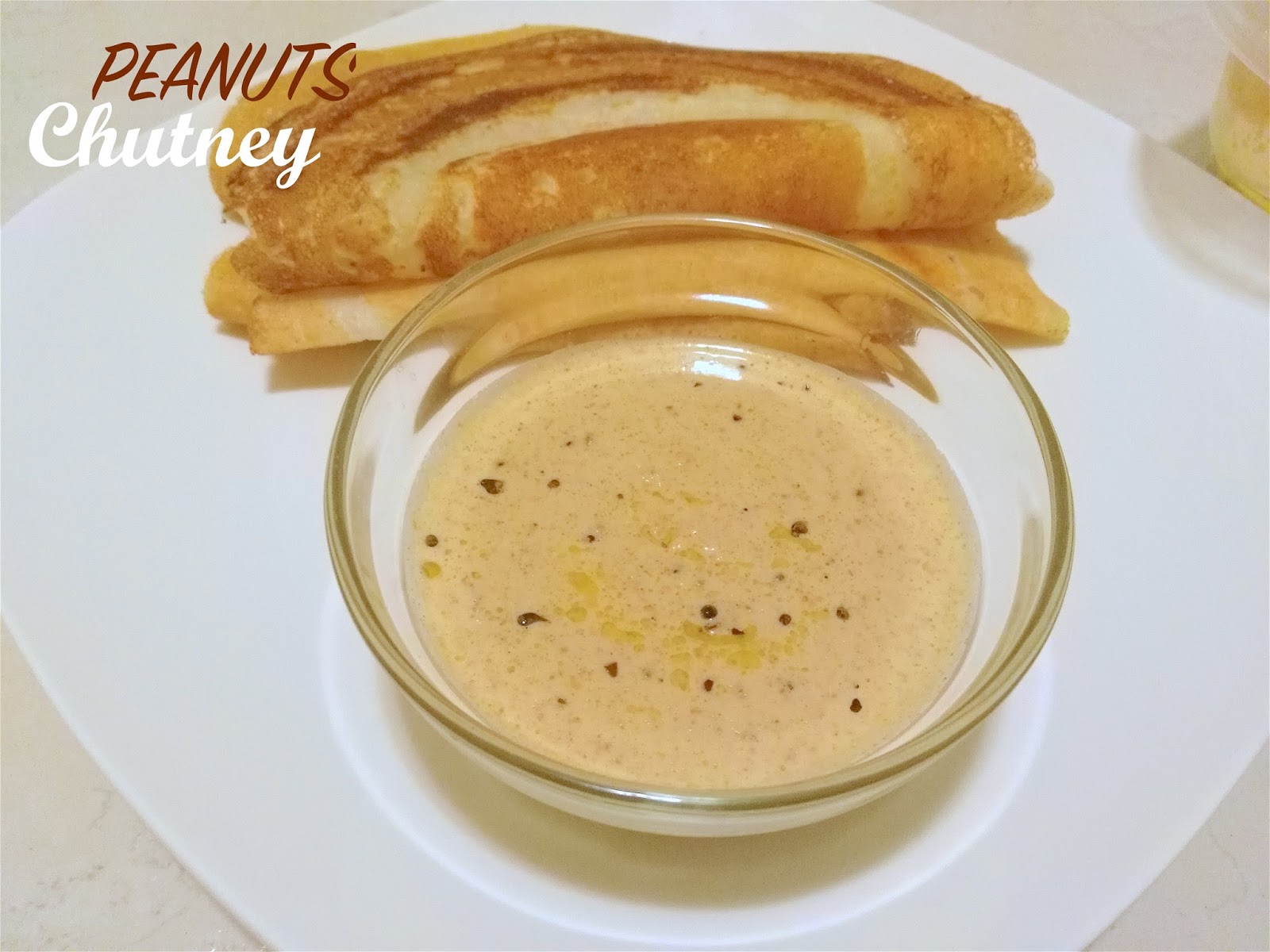 QUICK AND TASTY PEANUT CHUTNEY