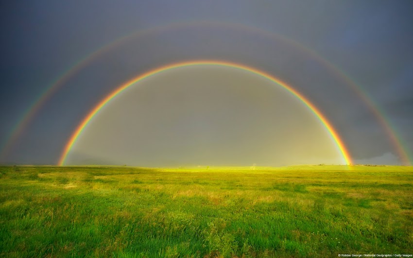 Double Rainbow (Silt, Colorado, U.S.) Double Rainbow (Silt, Colorado, U.S.)