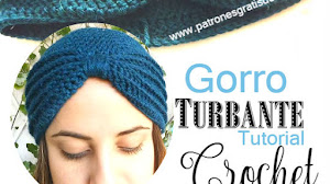 Gorro Turbante a Crochet / Tutorial en español