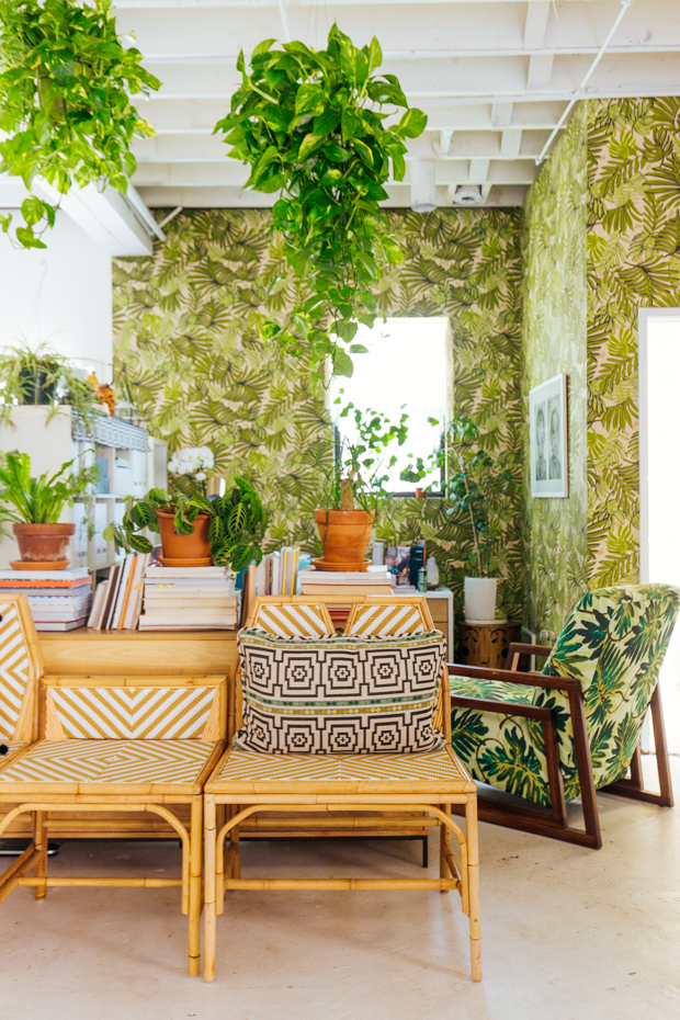 Design Addict Mom Justina Blakeney's New Jungalow HQ is So Droolworthy