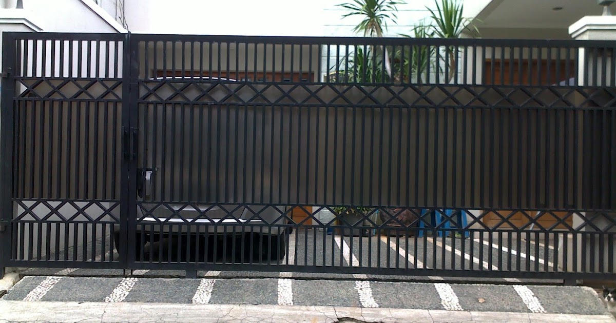 Pagar Garasi 2 Mobil - Pagar Garasi Rumah Minimalis - Hardworkingart