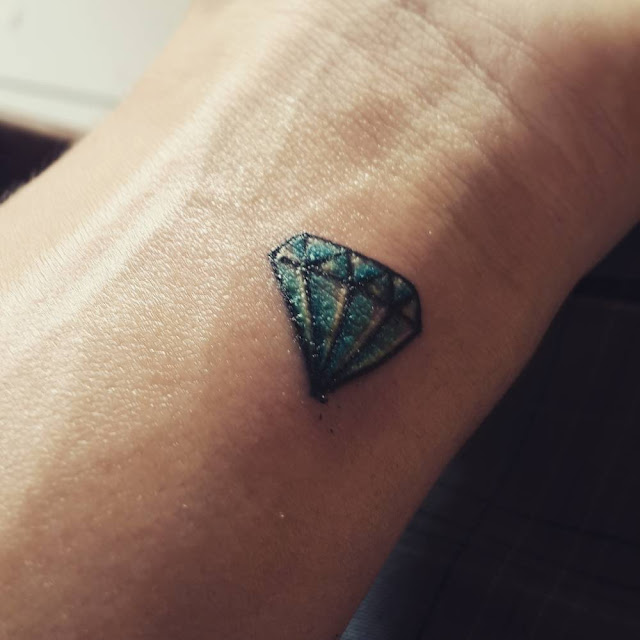 Hình xăm kim cương nhỏ, Tattoo kim cương 3D đẹp nhất