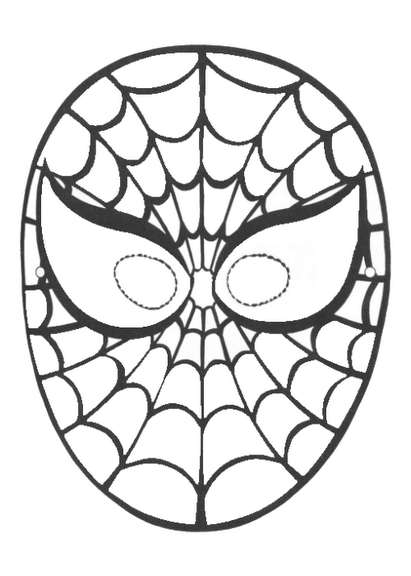 Quebra-cabeça do homem-aranha e edifícios para colorir e imprimir