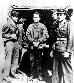Nazi leader Rudolf Hoess captured