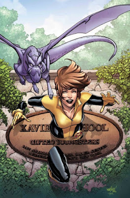 Kitty Pryde & Lockheed (X-Men Gold?) Cover
