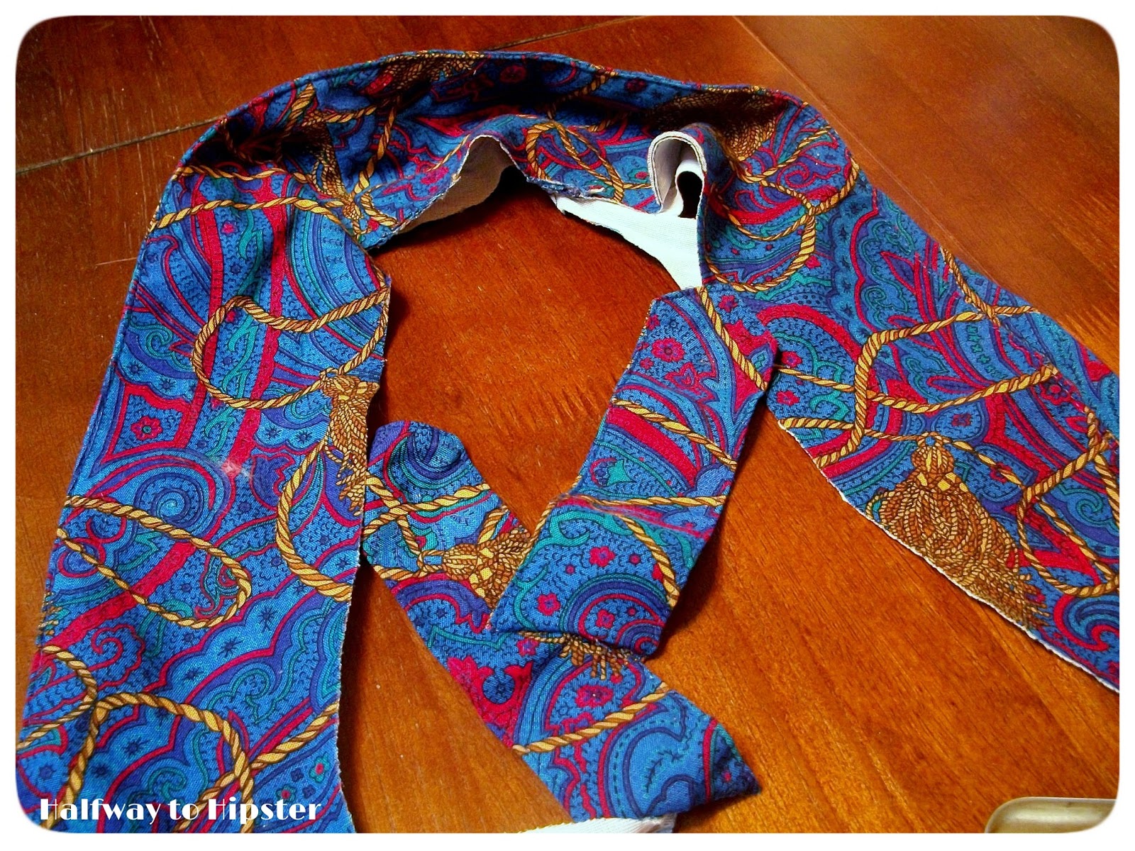 Halfway To Hipster Tassel Dress Refashion