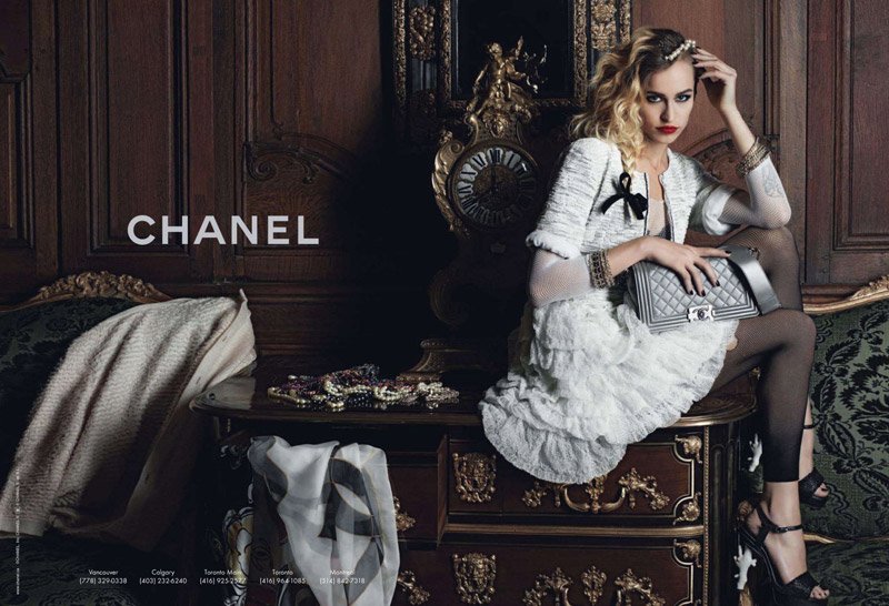 The Essentialist - Fashion Advertising Updated Daily: Chanel Handbag Ad
