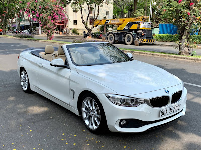 BMW 428i Convertible sx 2014 moi lan banh 19000miles