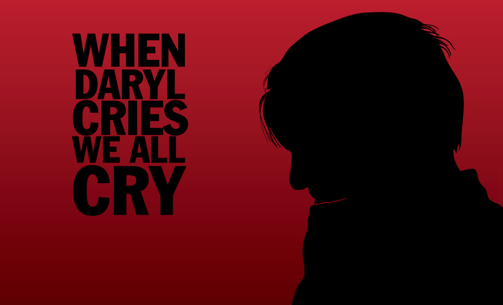 Daryl cries