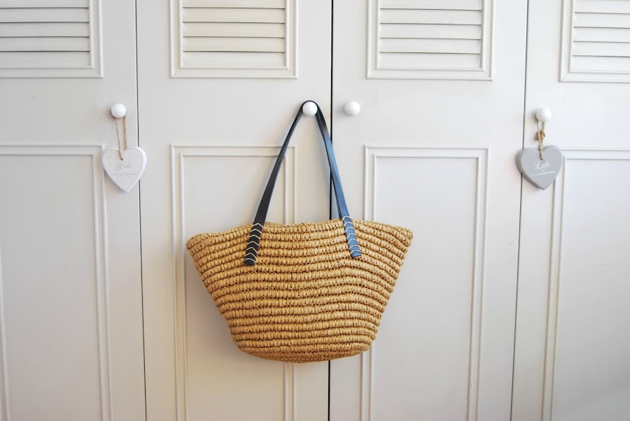 tutorial capazo pintado con flecos con retales