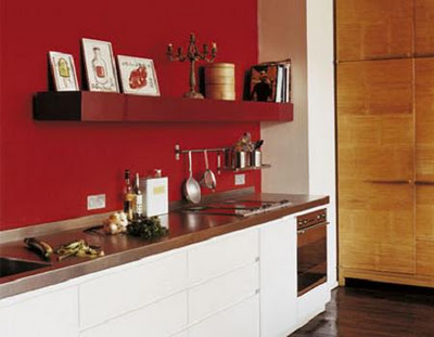 Decora el hogar: Cocinas color rojo