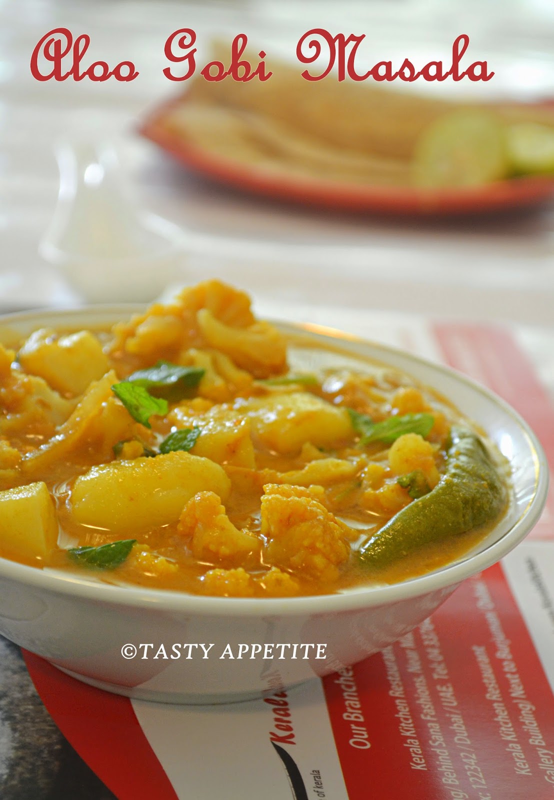 ALOO GOBI MASALA / HOW TO MAKE ALOO GOBI CURRY / STEP BY STEP RECIPE