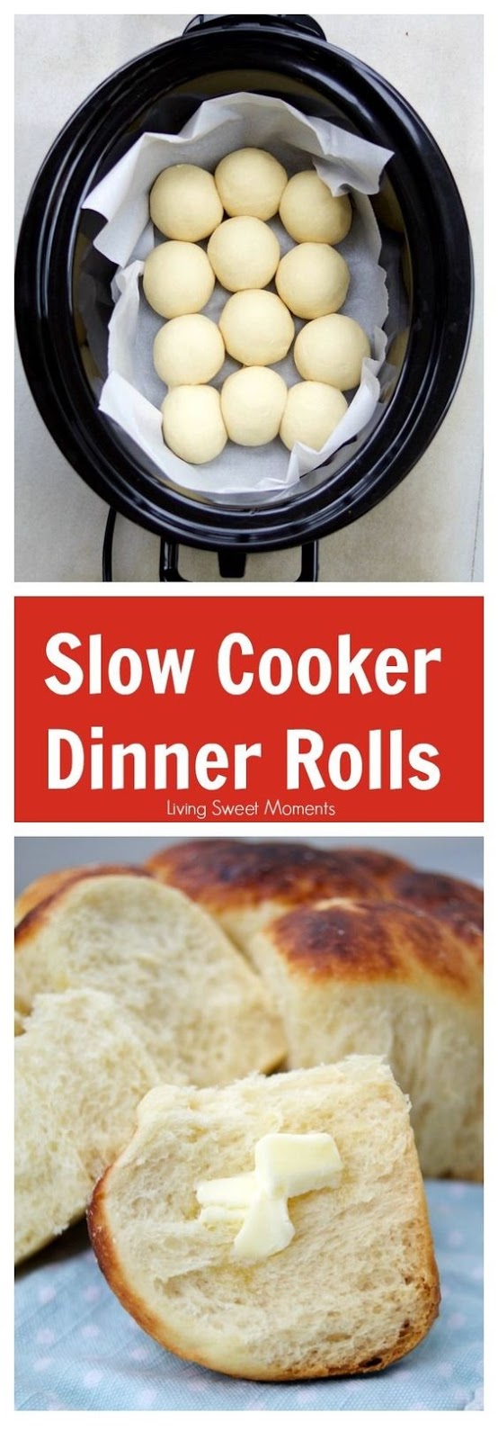 Easy Slow Cooker Dinner Rolls 77bestrecipes