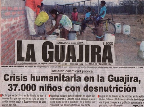 Crisis en la Guajira