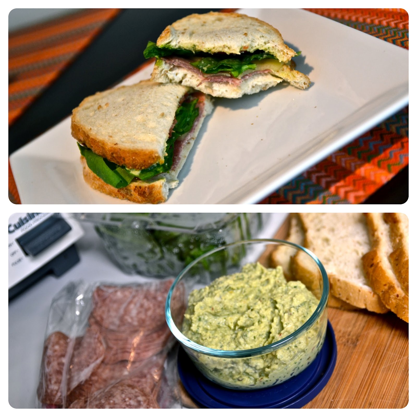 Explorations of an Amateur Cook Artichoke and Salami Sandwiches