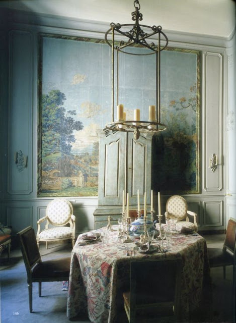 Gorgeous interiors by Fritz von der Schulenburg for The World of Interiors 