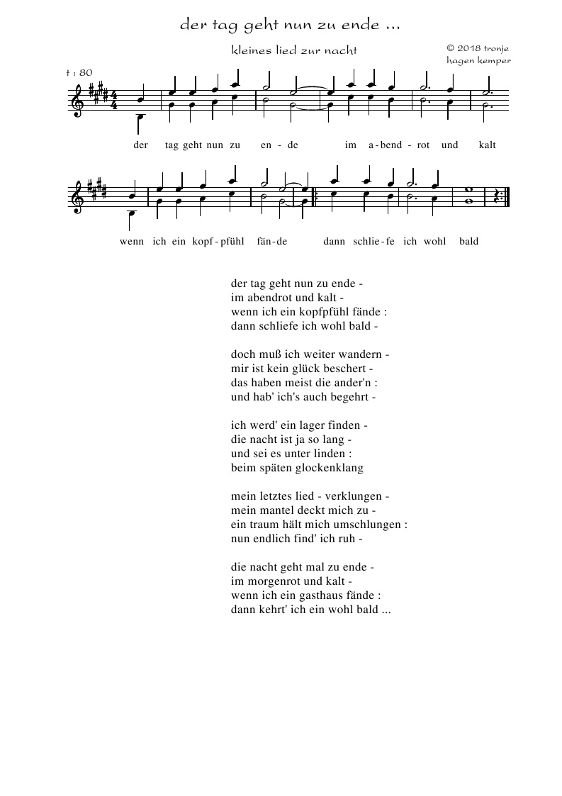 Lieder Saitenspiel Tronjes Blog Januar 2018