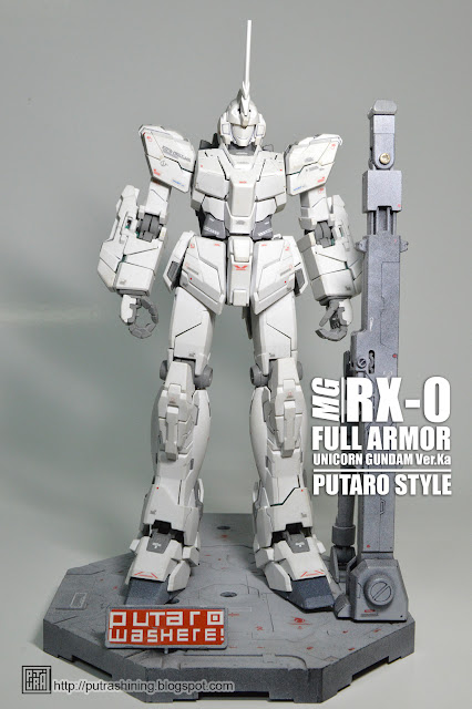 MG 1/100 RX-0 FULL ARMOR UNICORN GUNDAM by Putra Shining