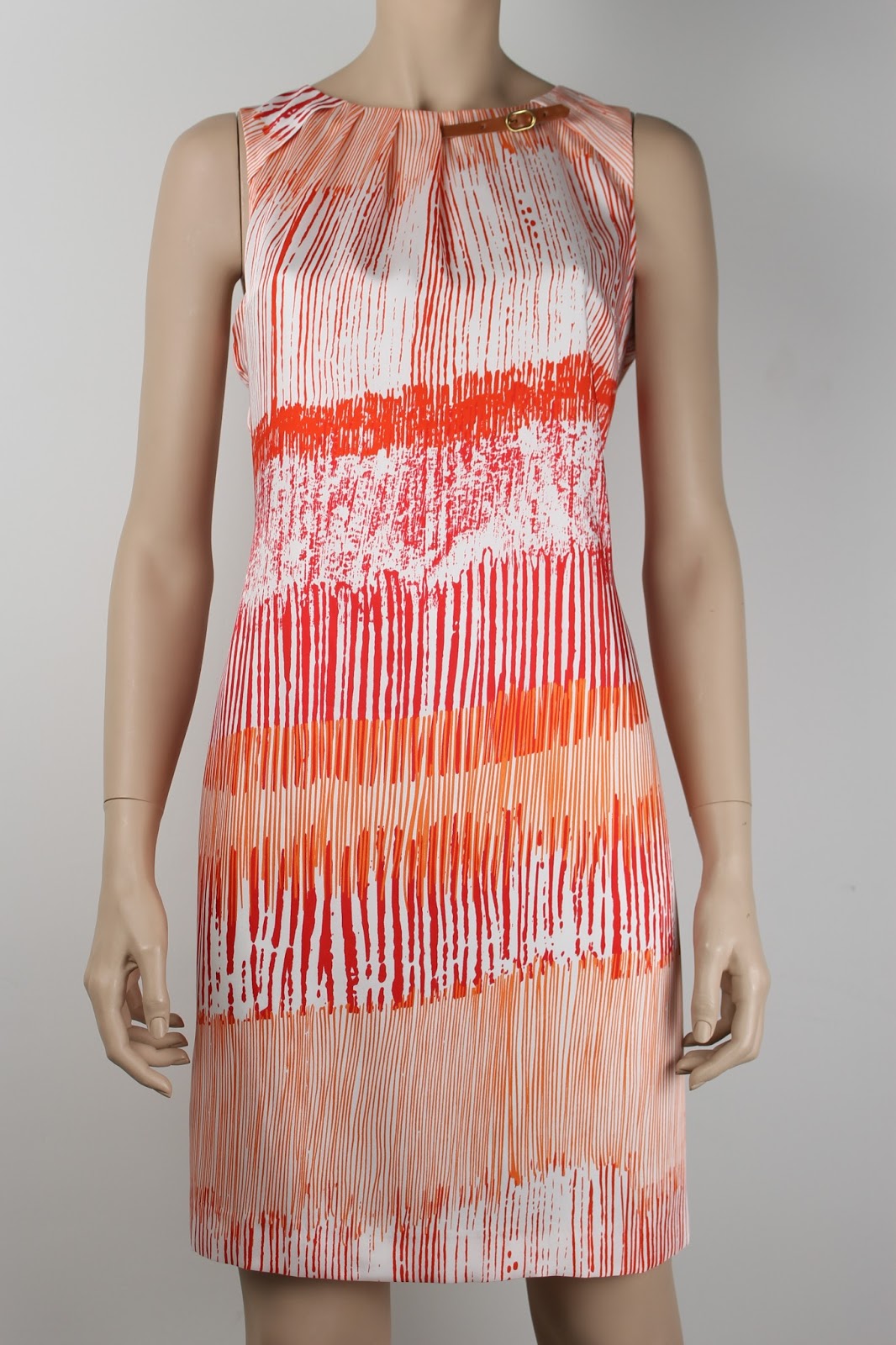 Vestido De Lino Sin Mangas Estilo Gabardina – Midi De Verano