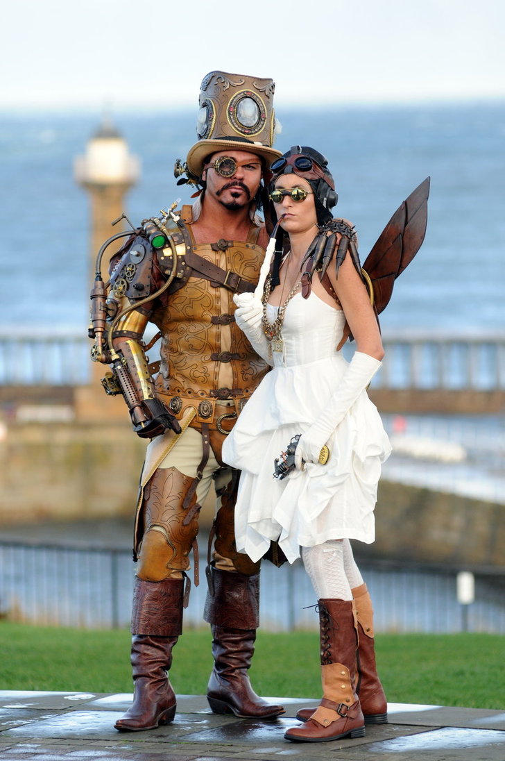 Steampunk Fashion Guide Classic Steampunk Couple