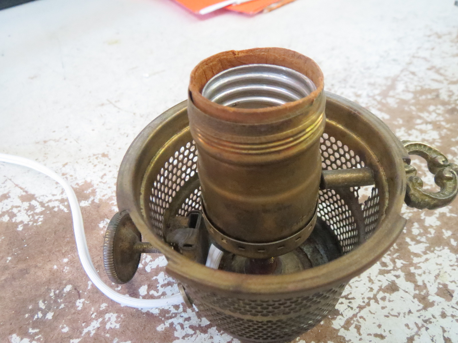 Lamp Parts and Repair Lamp Doctor Opal Electric Aladdin Lamp Repair