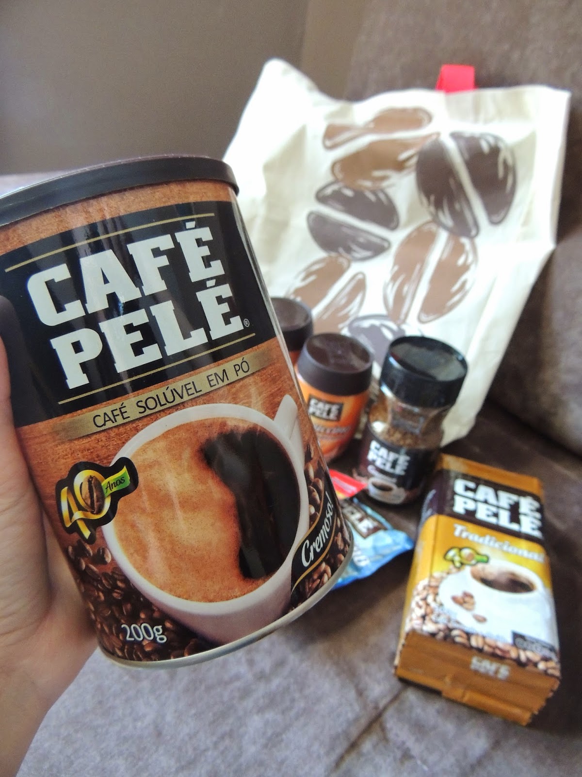 RECEBEMOS PRODUTOS DA CAFÉ PELÉ - Priscila Schulz | RECEITA ESPERTA ...