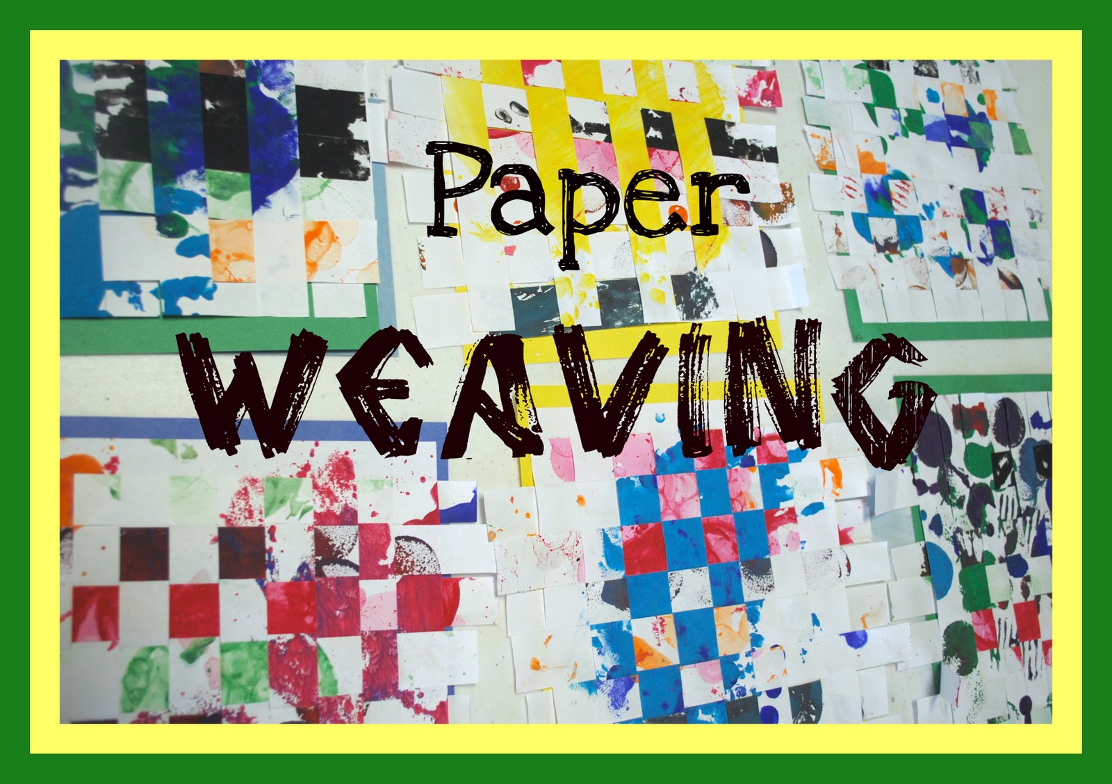 Art With Aubrey Paper Weaving