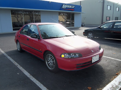 Almost Everything's  Car of the Day is a 1993 Honda Civic