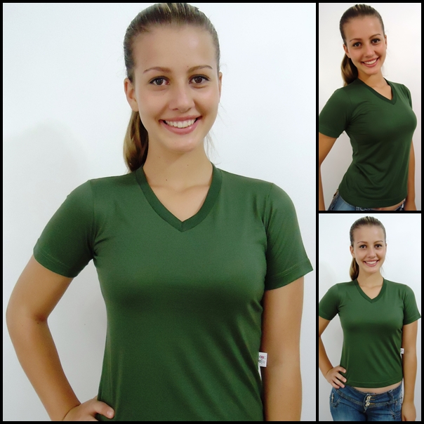 AS MENINAS UNIFORMES PROFISSIONAIS CAMISETA Baby look