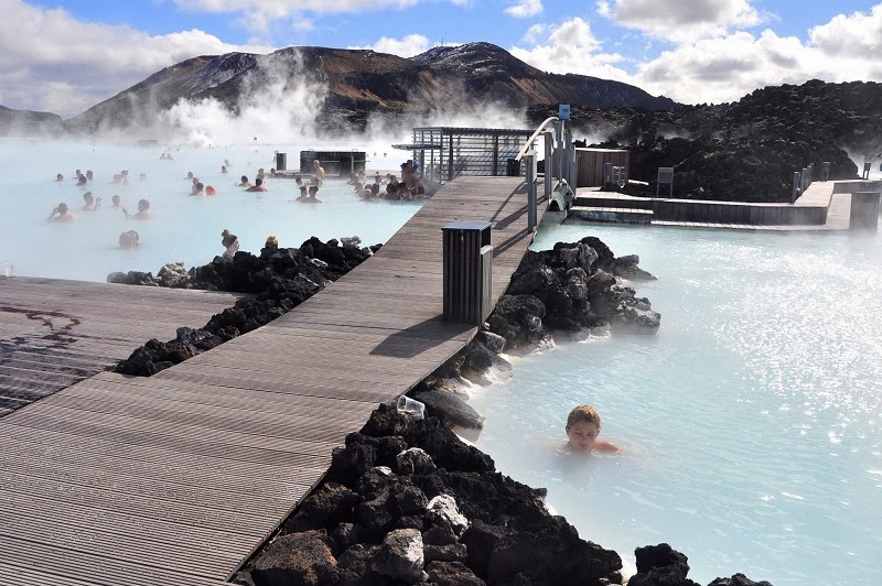 The Relaxing Pleasures in Hot Blue Lagoon, Iceland