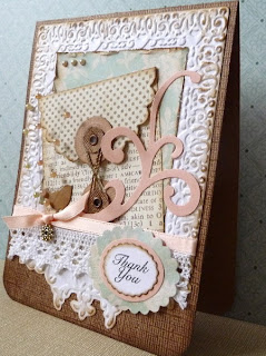 Irenes Hobbywelt: Shabby Chic Karte