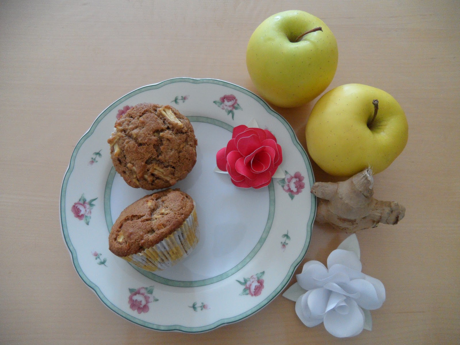 Josettas Welt: Ingwer-Apfel-Muffins mit Zimt