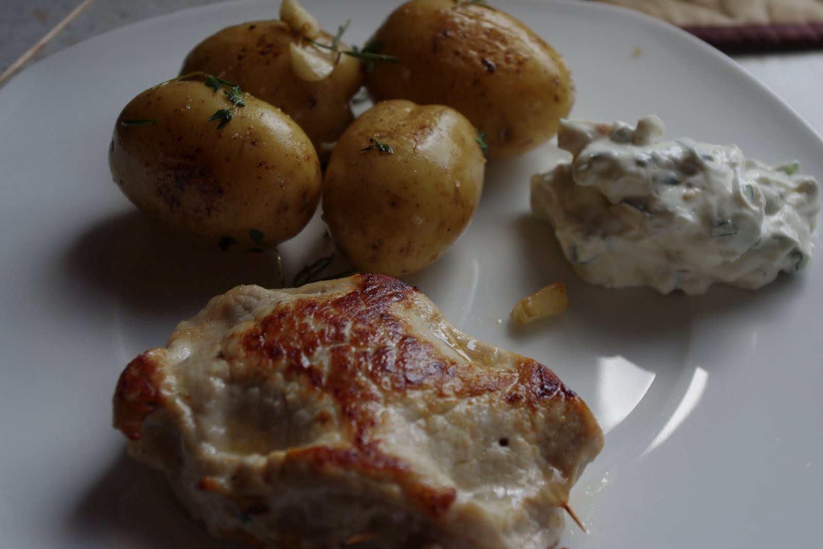 Allerlei Köstlichkeiten: Gefüllte Minutenschnitzel mit Kartoffeln und ...