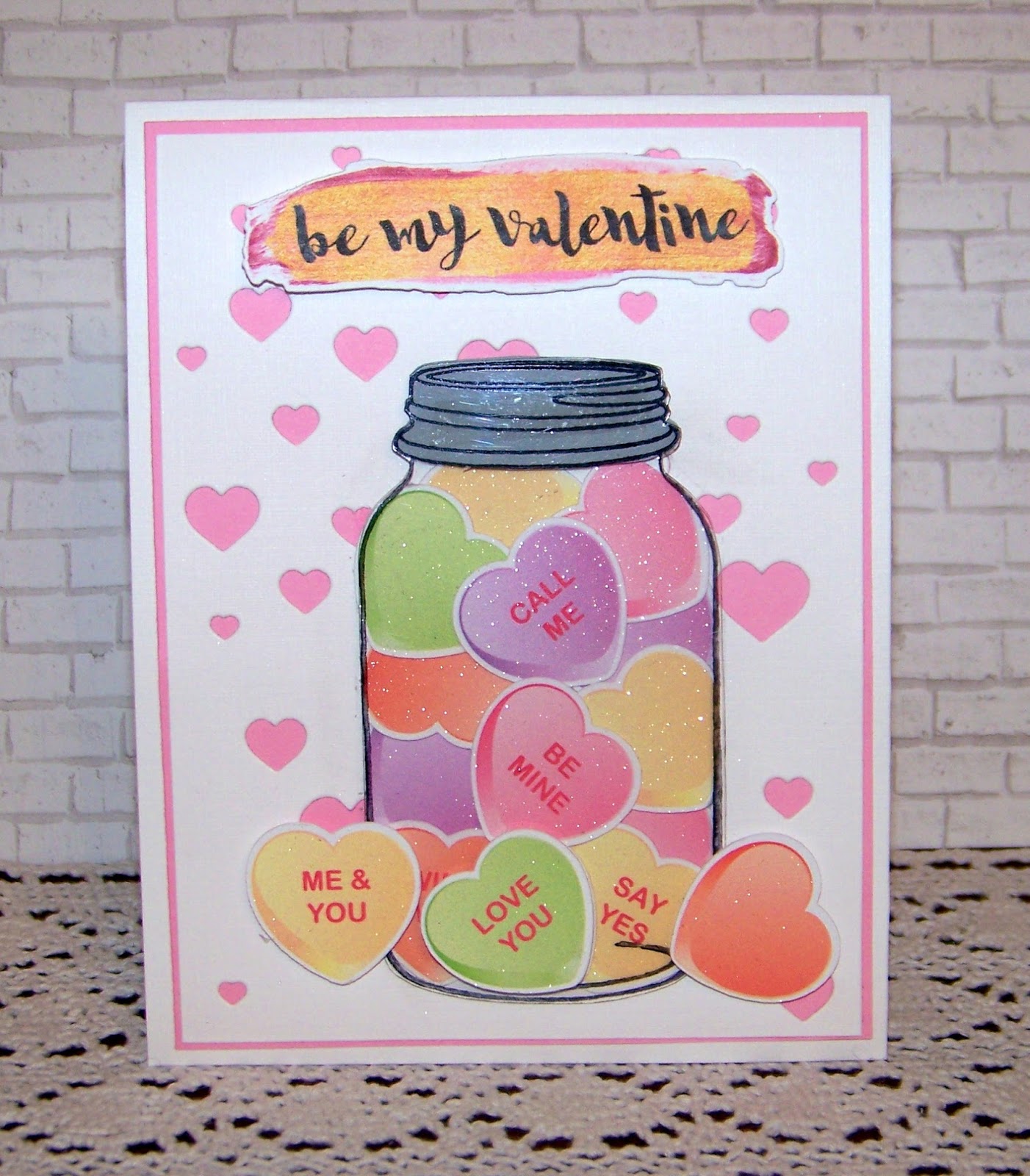 Ann Greenspan's Crafts Jar of Hearts