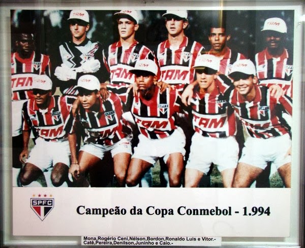 São Paulo FC Campeão da Copa Conmebol 1994