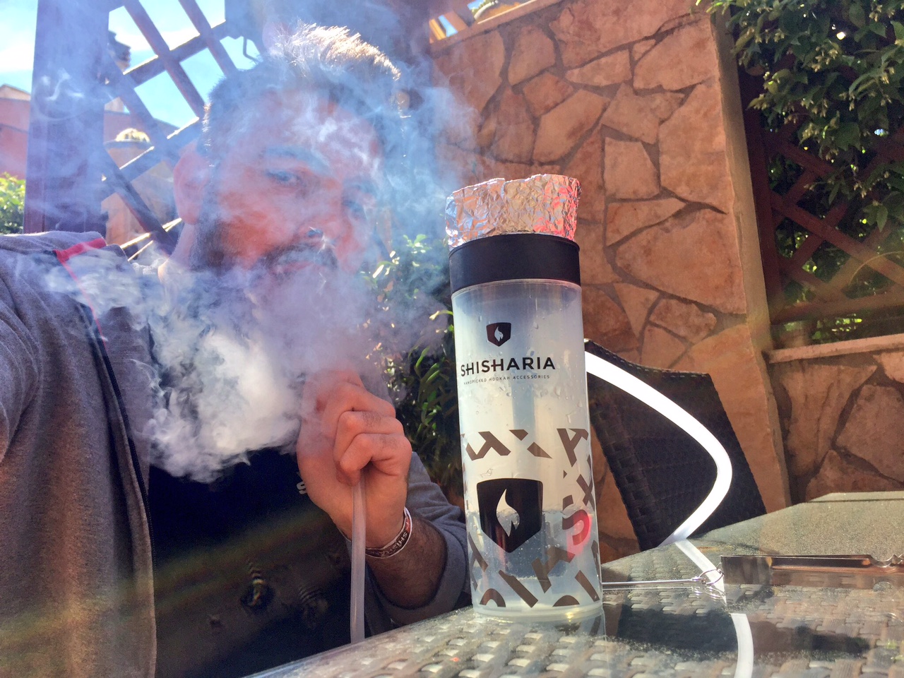 Shisharia Portable Hookah Test