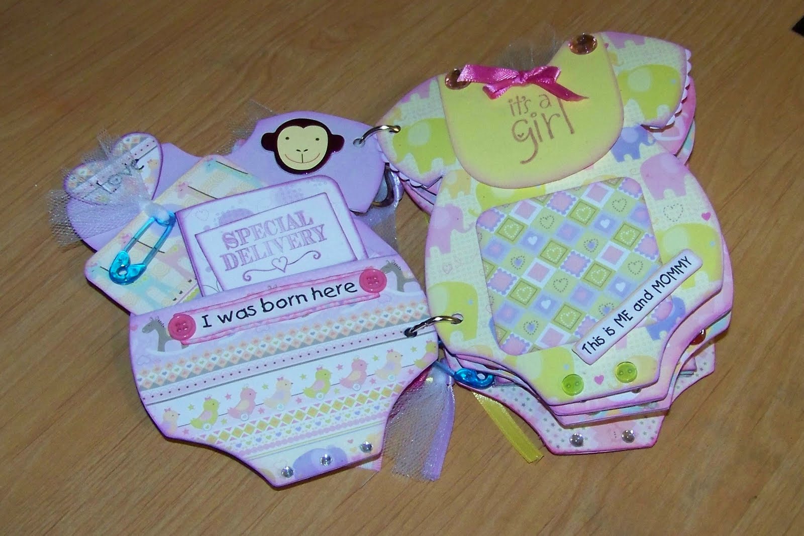 Crafty Jeanie Baby Girl Mini Album