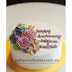 kek happy anniversary yang sgt cantik...kek ulang tahun perkahwinan