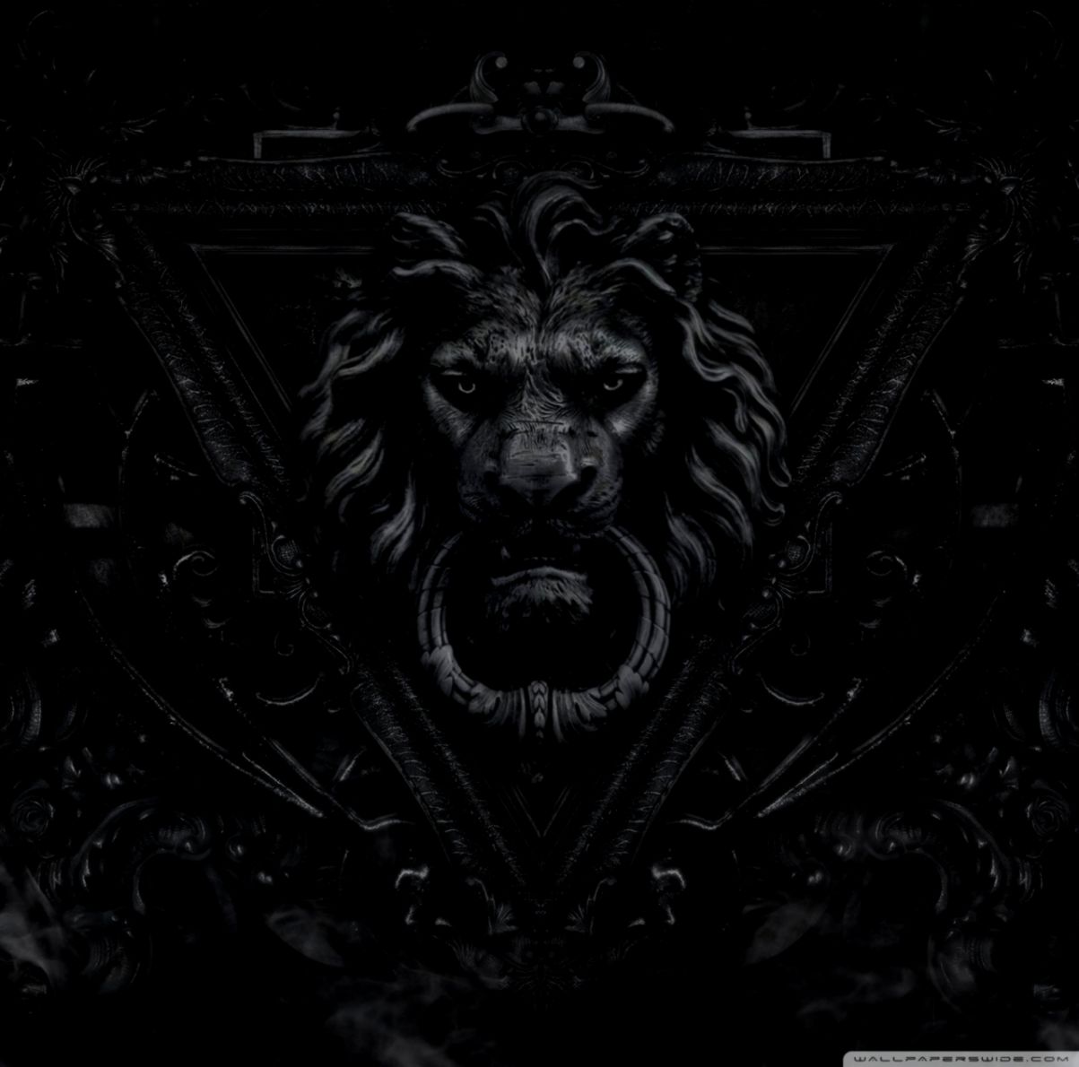 Black Lion Wallpaper Image Wallpapers