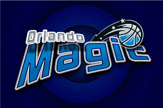 Создаём спортивный текст в Фотошоп, orlando magic, logo, paper, nba, basketball