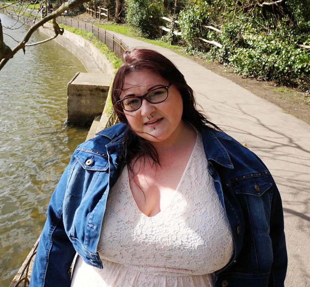 plus size cream lace dress