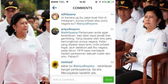 Ini Penyebab Ibu Ani Yudhoyono Sering Ngamuk Di Instagram