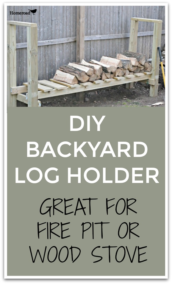 How to Make a DIY Log Holder