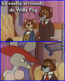 Dibujos animados de los años 80. La vuelta al mundo de Willy Fog. Año 1983. Caricaturas.