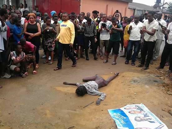  "Flying Bird Falls & Turns Into A Woman In Port Harcourt" - Lady Claims (Pics)