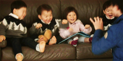 흥이 넘치는 아기 송민국.jpgif | 인스티즈