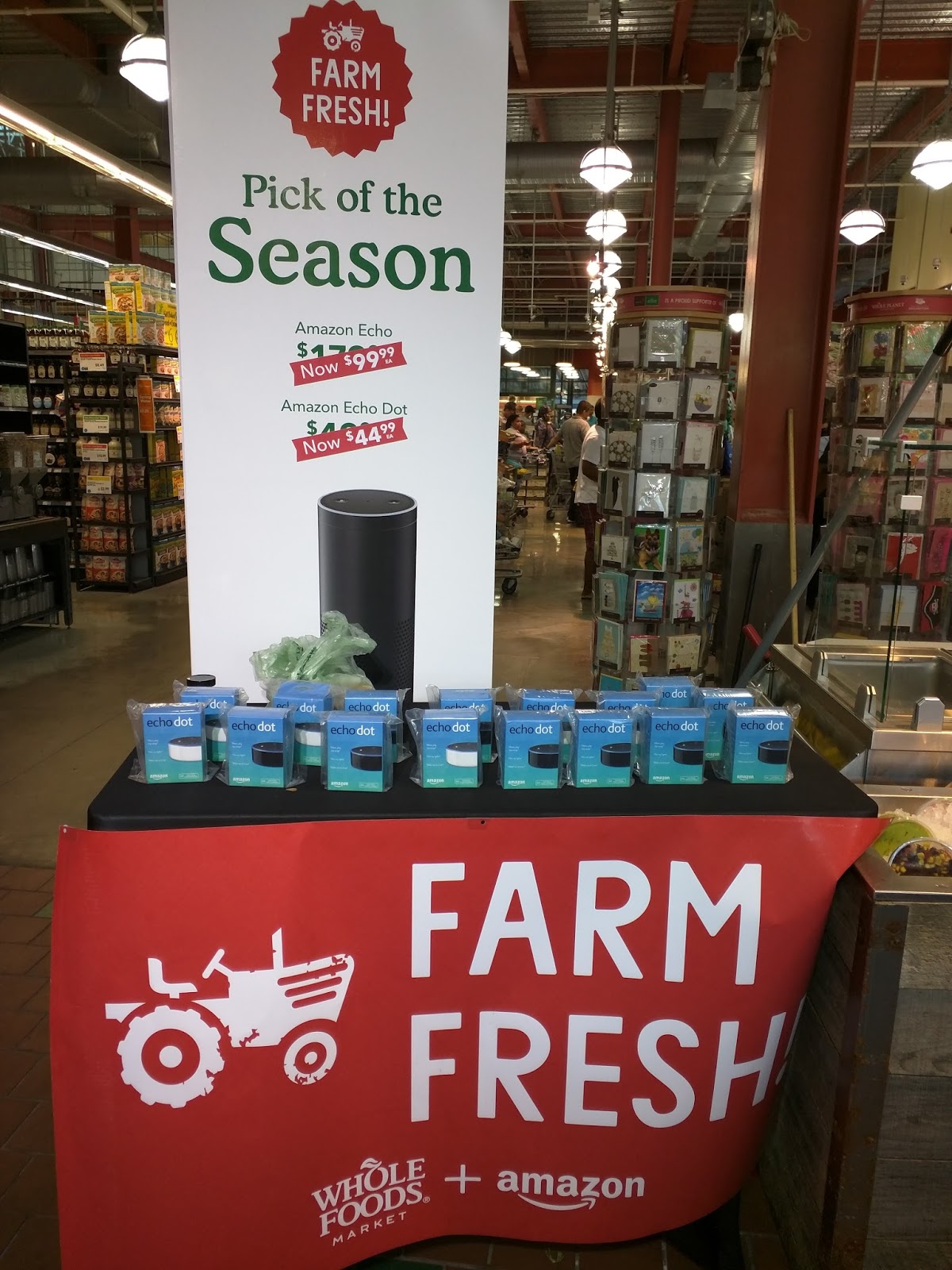 East MoCo Signs of Amazon at Silver Spring Whole Foods (Photos)